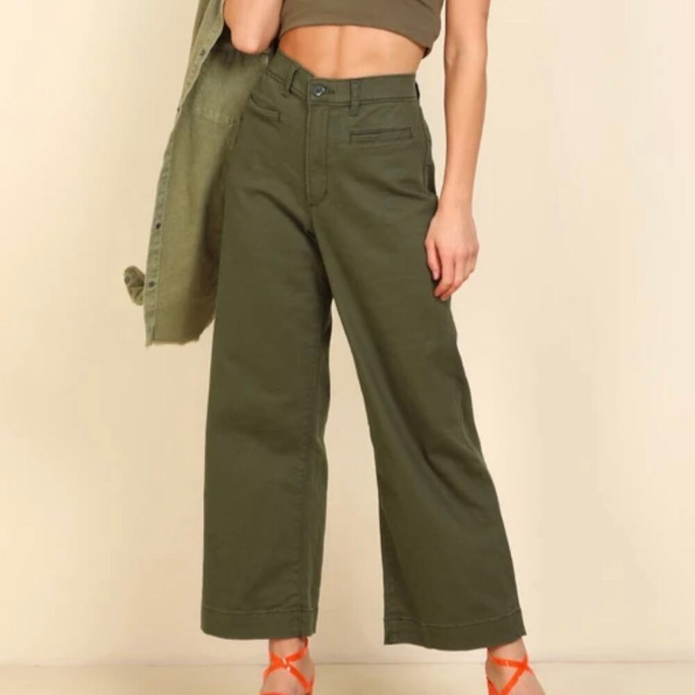 Levi's Ribcage Wide Leg Cropped Pants